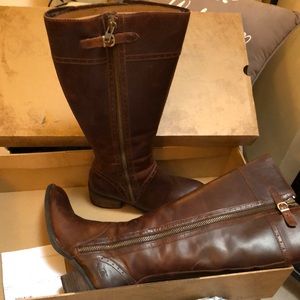 Born riding boot, leather 8.5 women’s wide calf.